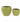 Set of 2 Ribbed Ceramic Pots- Green